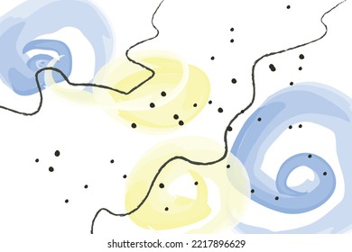 fondo abstracto de acuarela para ilustración vectorial de sitios web