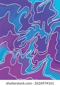 watercolor abstract backgrounds set, isolated on white, red, pink, orange Vektor Stok. Blue and yellow watercolor vector texture background for poster, cover