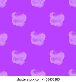 Watercolor abstract blot in the form of clouds seamless pattern.
