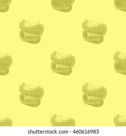 Watercolor abstract blot in the form of clouds seamless pattern.