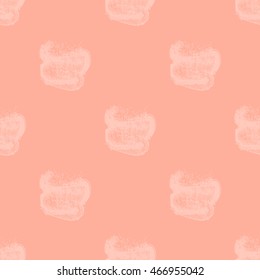 Watercolor abstract blot in the form of clouds seamless pattern.
