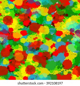 Watercolor abstract geometric background with triangles. Hipster seamless pattern. Allover grunge print. Kaleidoscope seamless pattern. art