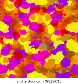 Watercolor abstract geometric background with triangles. Hipster seamless pattern. Allover grunge print. Kaleidoscope seamless pattern. art