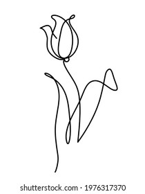 Watercolor abstract line drawing, isolated on white background. Vector