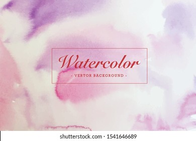Watercolor abstract many color for greeting card.