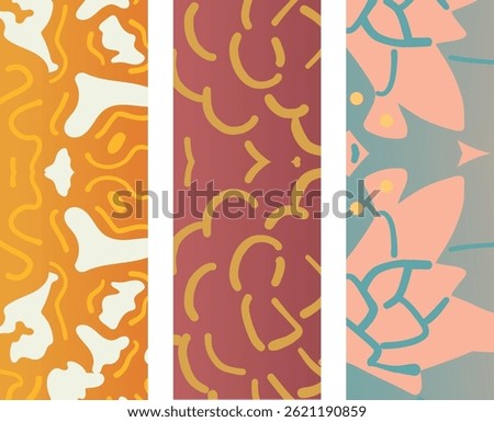 Watercolor Abstract painting Seamless Pattern for Textile Printing