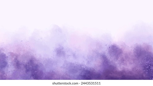 Watercolor abstract purple background vector design in eps 10