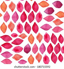 Watercolor abstract seamless pattern