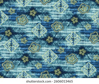 Watercolor Abstract  seamless pattern geometric design for fashion textiles, graphics, background