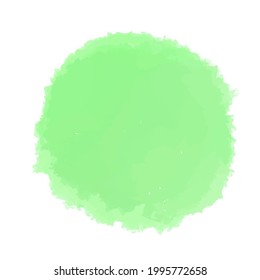 Watercolor abstract shape, vector stock illustration. For design and decoration, logo, business card, banner, social media