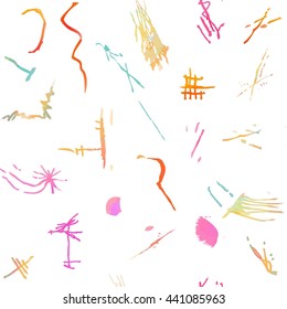 Watercolor abstraction