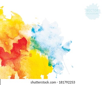 watercolor abstraction background, hand made drawing. suitable for various designs.