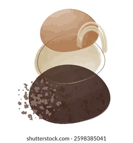 Watercolor abstraction. For prints, postcards, posters. On a white background. Modern Seamless. Vector