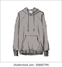 Watercolor accessory. Ladies clothing. Vector.