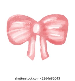 Watercolor adorable pink collection. childish element. valentine design