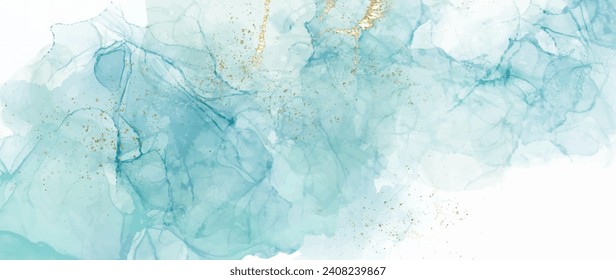 Watercolor alcohol ink background vector design in eps 10