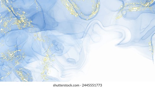 Watercolor alcohol ink background vector design in eps 10