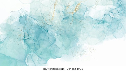 Watercolor alcohol ink background vector design in eps 10