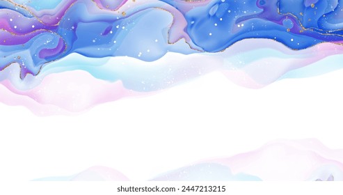 Watercolor alcohol ink background vector design in eps 10