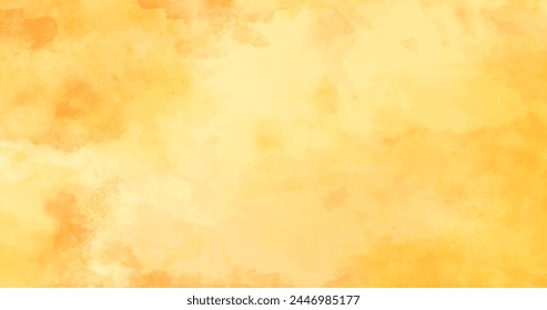 Watercolor amber background vector design in eps 10