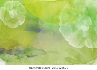 Watercolor art background vector. Wallpaper design with paint brush Colorful watercolor design background texture for prints, wall art, cover and invitation cards.