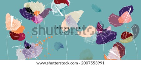 Similar – Image, Stock Photo Flowers for the artist