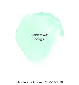 Watercolor art cloud paint background vector. Perfect art abstract design for logo and banner element.