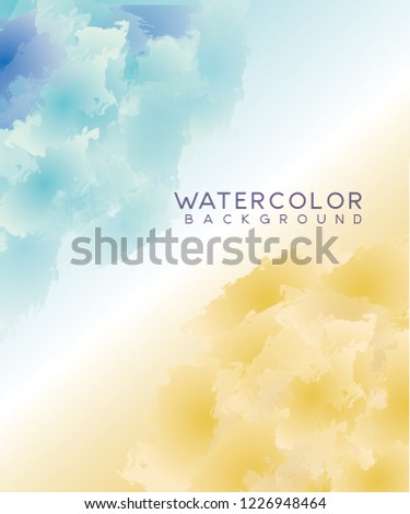 watercolor bacground abstract