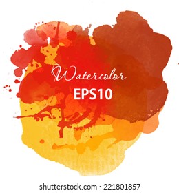 Watercolor background