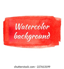 Watercolor background