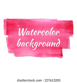Watercolor background