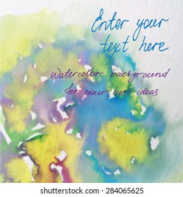 Watercolor Background