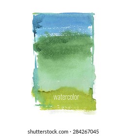 Watercolor background