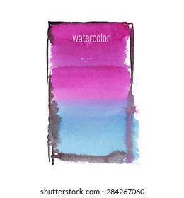 Watercolor background