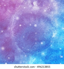 Watercolor Background. Abstract art hand paint