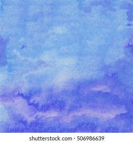 Watercolor Background. Abstract art hand paint