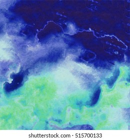 Watercolor Background. Abstract art hand paint
