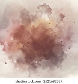  watercolor background with abstract brushed texture in horizontal orientation. Hand drawn vector texture. Brush stroked painting pastel color watercolor