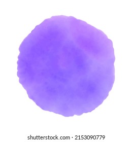 Watercolor background. Beautiful gradient circular watercolor text frame