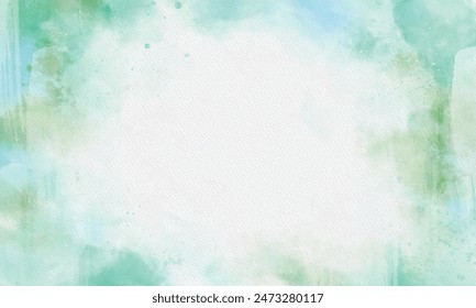 Watercolor background with blank copy space