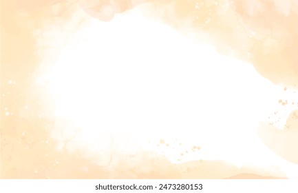 Watercolor background with blank copy space