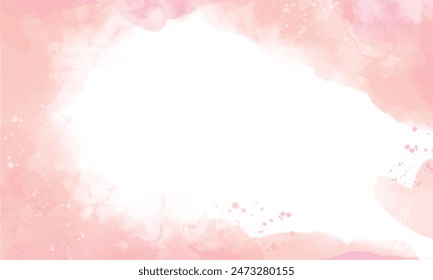 Fondo de acuarela con espacio de copia en blanco