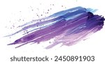 watercolor background brush strokes, blue violet turquoise