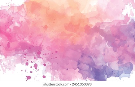  watercolor background brush strokes, pink