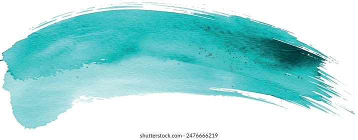 watercolor background brush strokes, turquoise