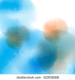 Watercolor background Colourful template