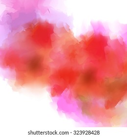 Watercolor background Colourful template