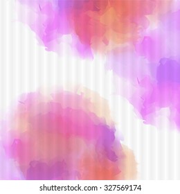 Watercolor background Colourful template