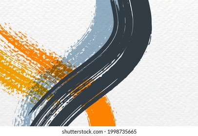 Watercolor background design template with multiple color