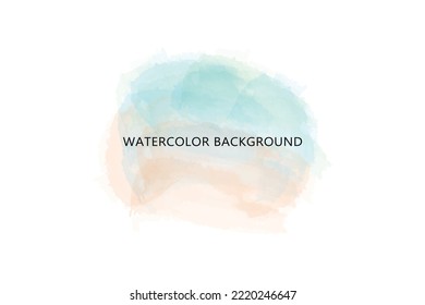 Watercolor background design. Web vector